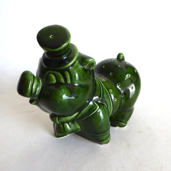 VINTAGE MCM 1950’s TOP HAT PIG TOOTHPICK HORS D’OEUVES PICK HOLDER - Picture 7 of 11